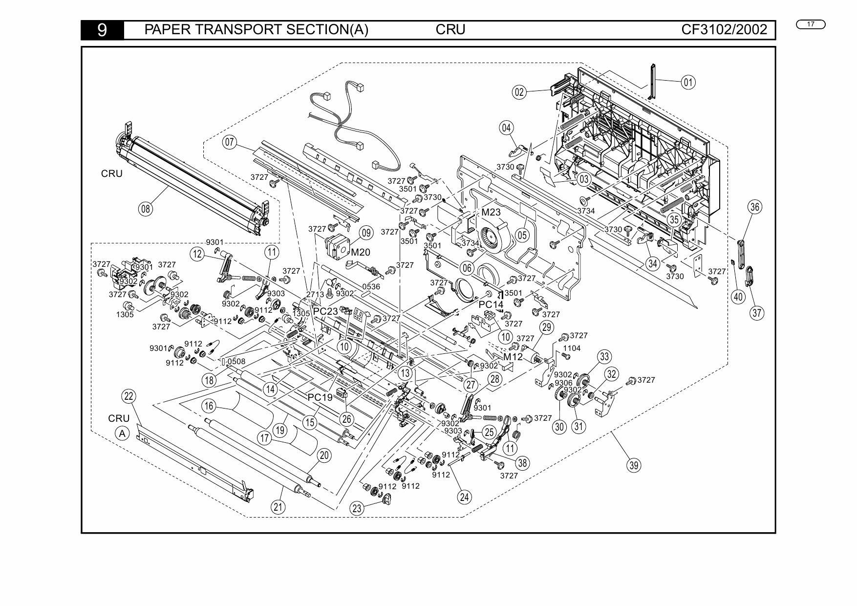 Konica-Minolta MINOLTA CF2002 3102 Parts Manual-4